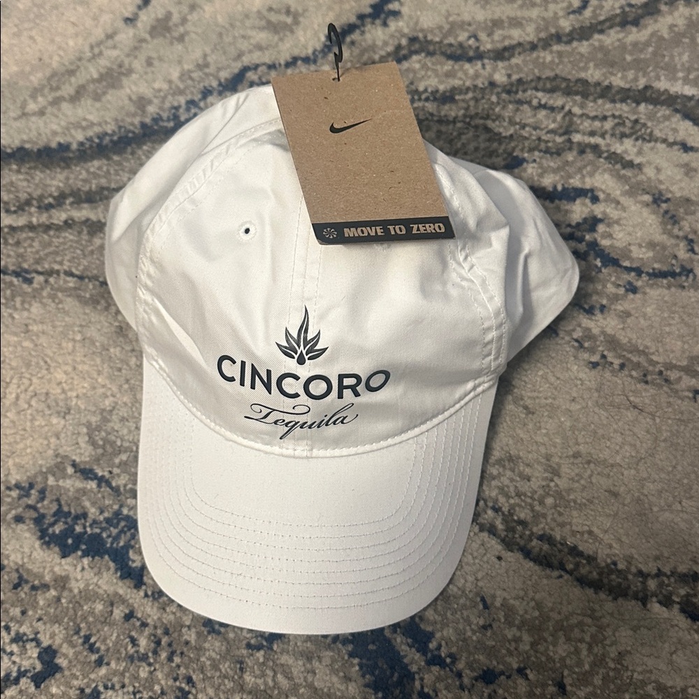 Cincoro Tequila White Nike Cap